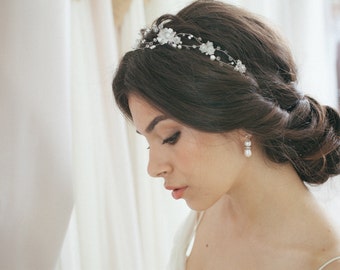 Wedding Hair Vine, Bridal Head Piece, Bridal Hair Wreath