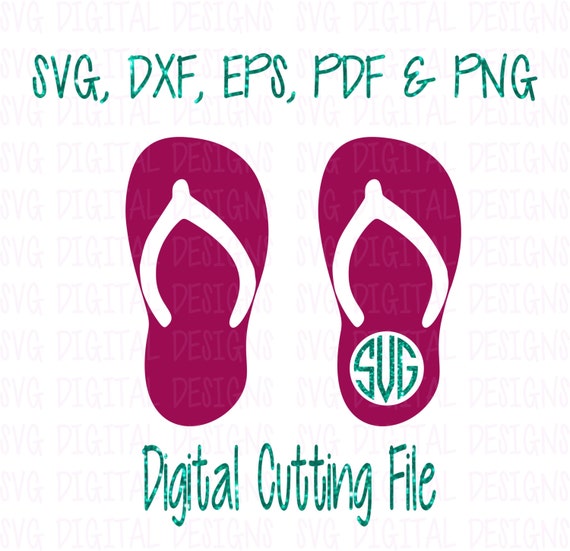 FLIP FLOPS SVG Cut Files Svg Digital Design Cutting files