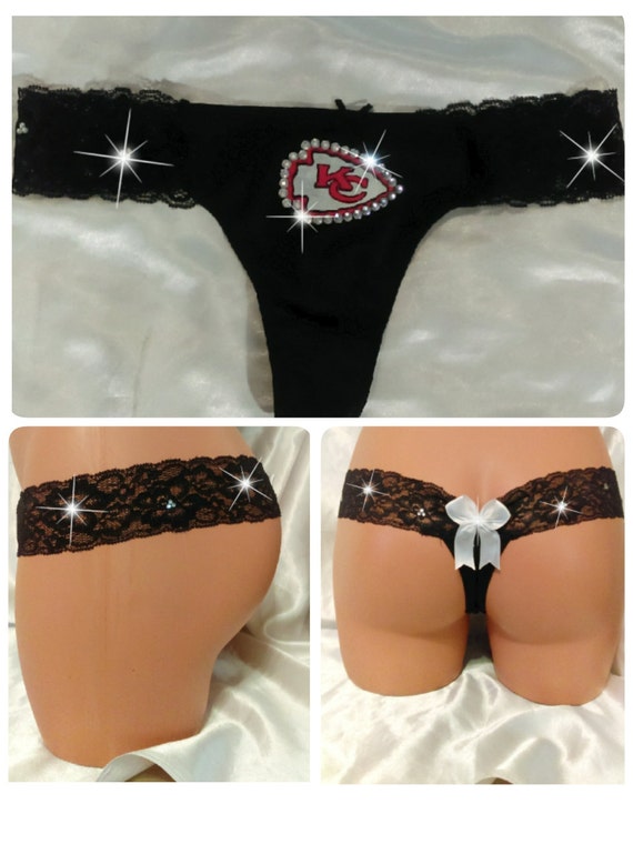 NFL Thong-Kansas city chiefs lingerie-chiefs thong-Kansas city