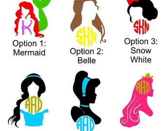 Magic Band Decals Princess 1.0 and 2.0