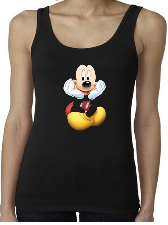 Mickey Mouse Women's Tank Top ladies Disney custom by