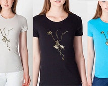 Popular items for skeleton shirt on Etsy
