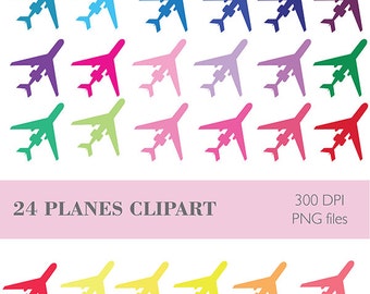 Plane Clipart, Airplanes Clipart, Planes Icons, Airplanes Icons Download, Plane Sticker Clipart, Sticker Graphics, Transport Clipart