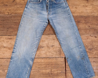 Levis True Vintage 1950's Big E 501xx Denim Jeans. 28 x 28. HW51.