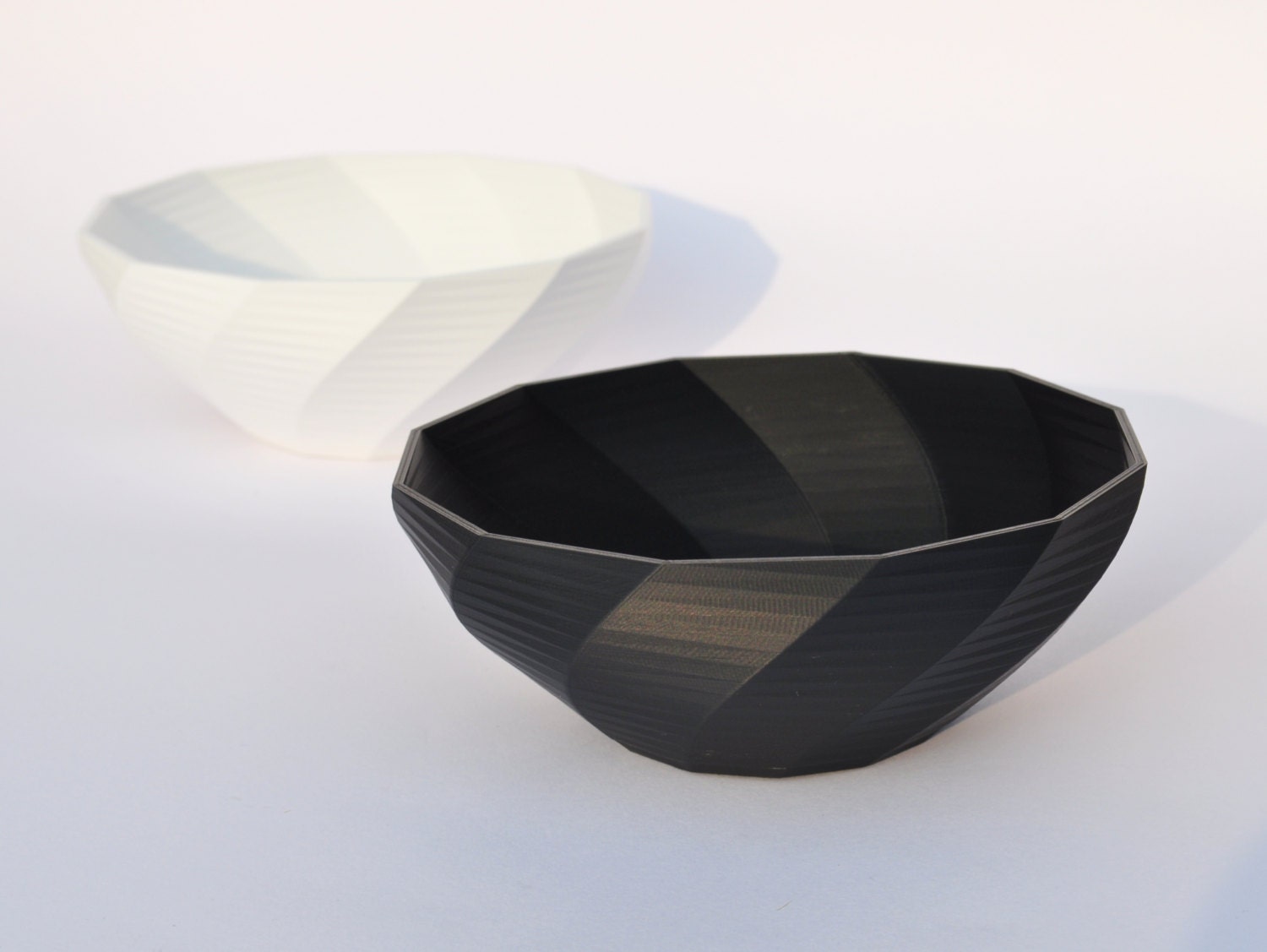 3D Printed Serving Bowl // Modern Bowl // by TheMakersCorner