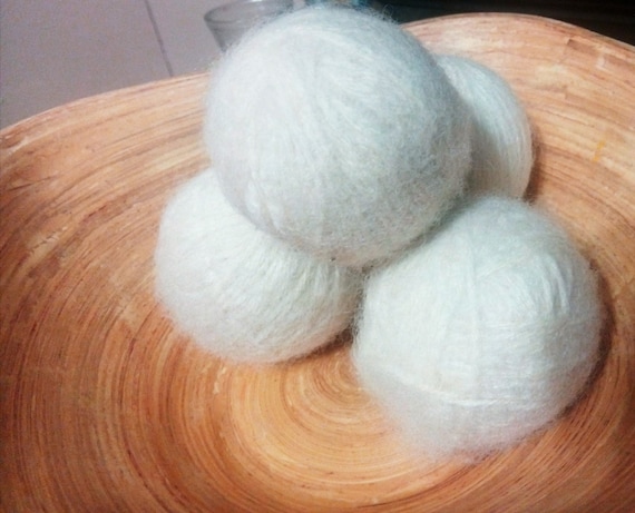 Natural Felt, All Natural Laundry, Felted Ball of Yarn, Felted Wool Dryer Ball