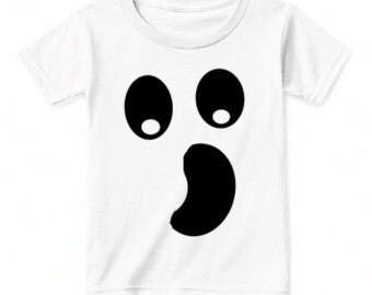 Ghost Face Halloween Shirt For Baby Boy, Baby Boy Halloween Outfit, Toddler Boy Halloween Costume, Newborn Halloween Onesie Ghost Face Shirt
