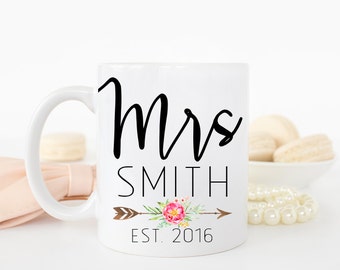 Personalized Bride Mug, Bride to Be Mug, Bride Mug, Engagement Gift, Wedding Mug, Personalized Bride Gift, Coffee Mug, Wedding Gift, Mug