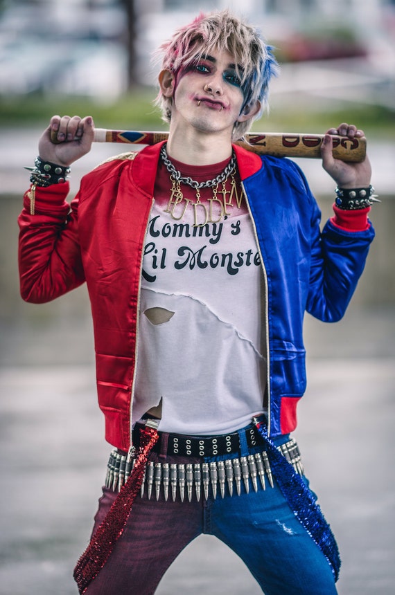 Male harley quinn cosplay