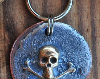 Pet tags, dog tags, dog tag, tags, custom dog tag, skull and crossbones, skull, crossbones, personalized dog tag, dog collar tags, dog id