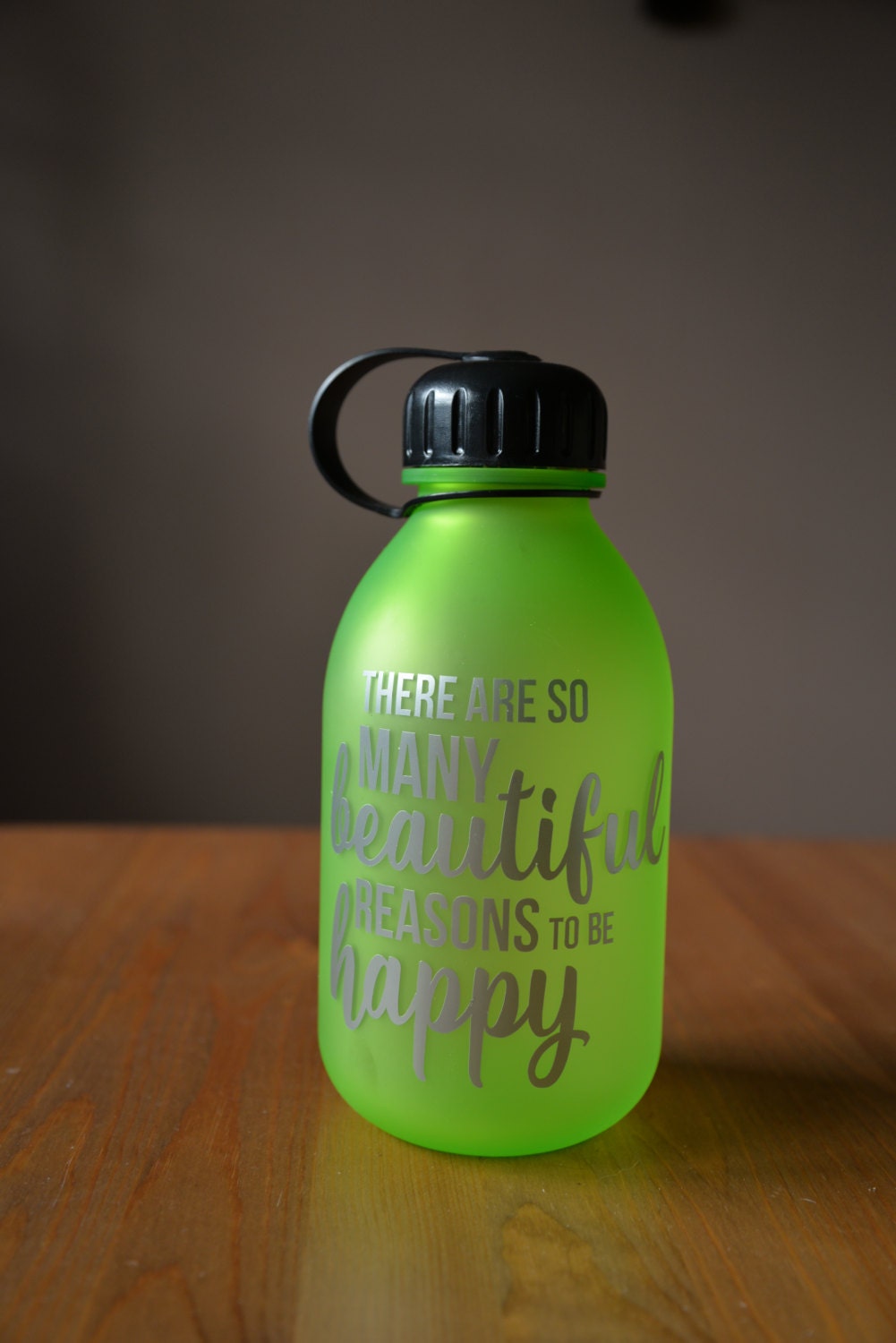 Inspirational Water Bottle by ThePrincessPetuniaCo on Etsy