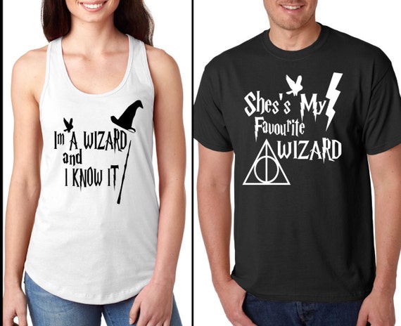 harry potter shirts for couples