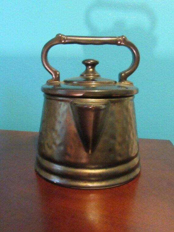 Vintage McCoy Bronze Colored Tea Pot/Coffee Pot Cookie Jar