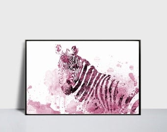 Zebra Print Wall Decor zebra wall decor | etsy Zebra Print Wall Decor zebra wall decor | etsy