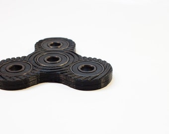 Fidget Hand Spinner - EDC Spinner - Tri Spinner - toy 3d printed every day carry - triangle stress anxiety relief