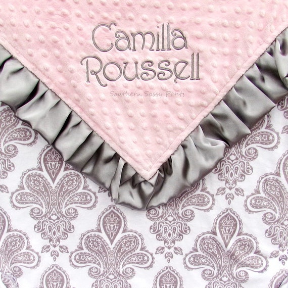 Items similar to Adult Minky Blanket , Personalized Adult Blanket