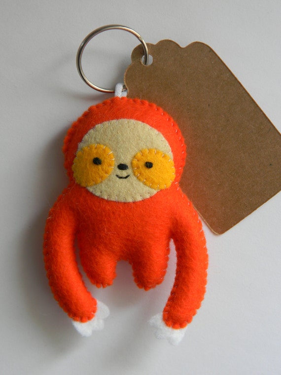 ty sloth keychain