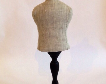 American Girl Doll Dress Form, Ag doll dress form, 18" doll dress form, dress form for 18" doll, linen body doll dress form