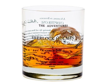 Sherlock Holmes - Literature Rocks Glass