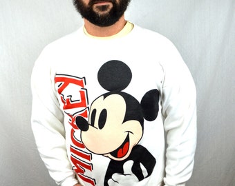 vintage mickey mouse sweatshirt 80s