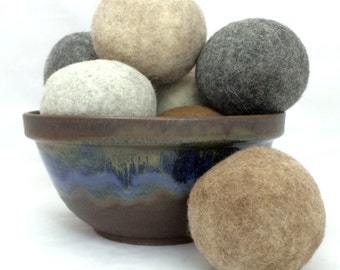 Alpaca Felted Dryer Balls - Hypo-Allergenic, No Chemicals, Decreases Drying Time