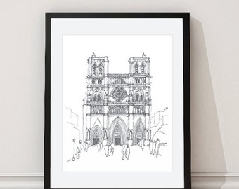 Architectural Wall Art paris balcony paris illustration art home decor wall decor Architectural Wall Art paris balcony paris illustration art home decor wall decor