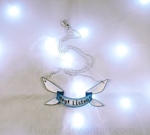 Hey Listen The Legend of Zelda Navi Quote by CreativeTsurera