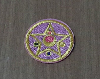 Crystal Star Patch Sailor Moon Patch Iron on Patch size 2"