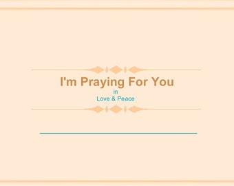 Thoughts and prayers | Etsy