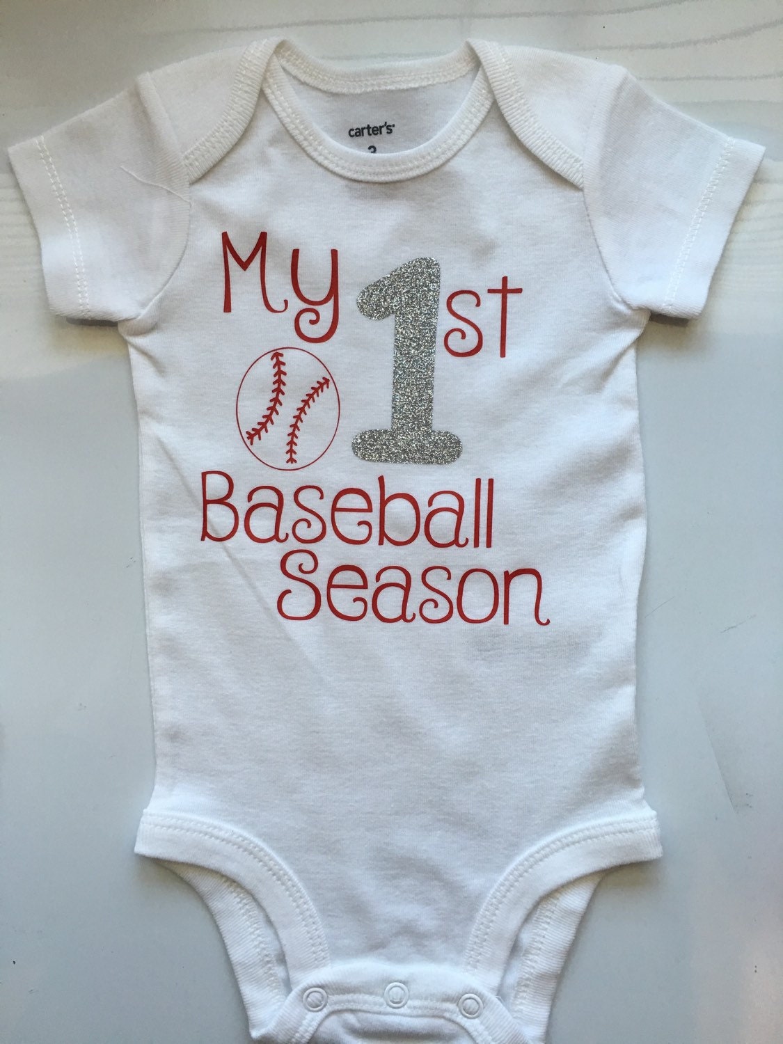 Baby Girl Baseball Outfit My 1st Baseball Season baseball