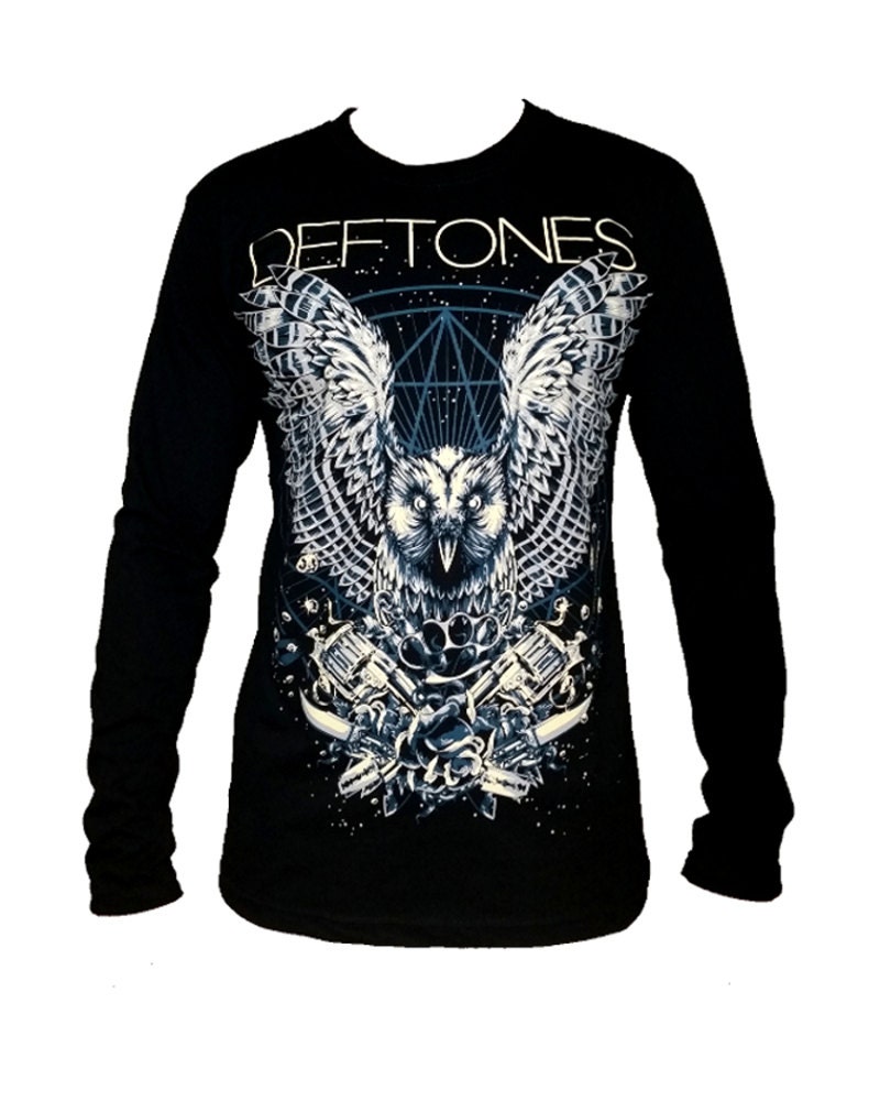 Deftones Owl Tattoo Rock Band Metal Music Unisex By Therockshirts