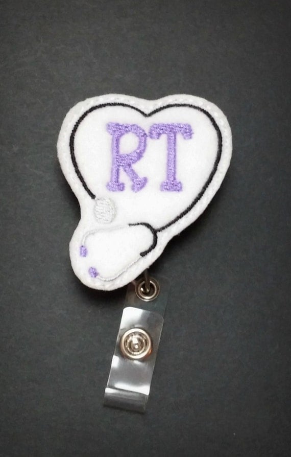 Respiratory Therapist Badge ReelNursing Badge Lungs Id