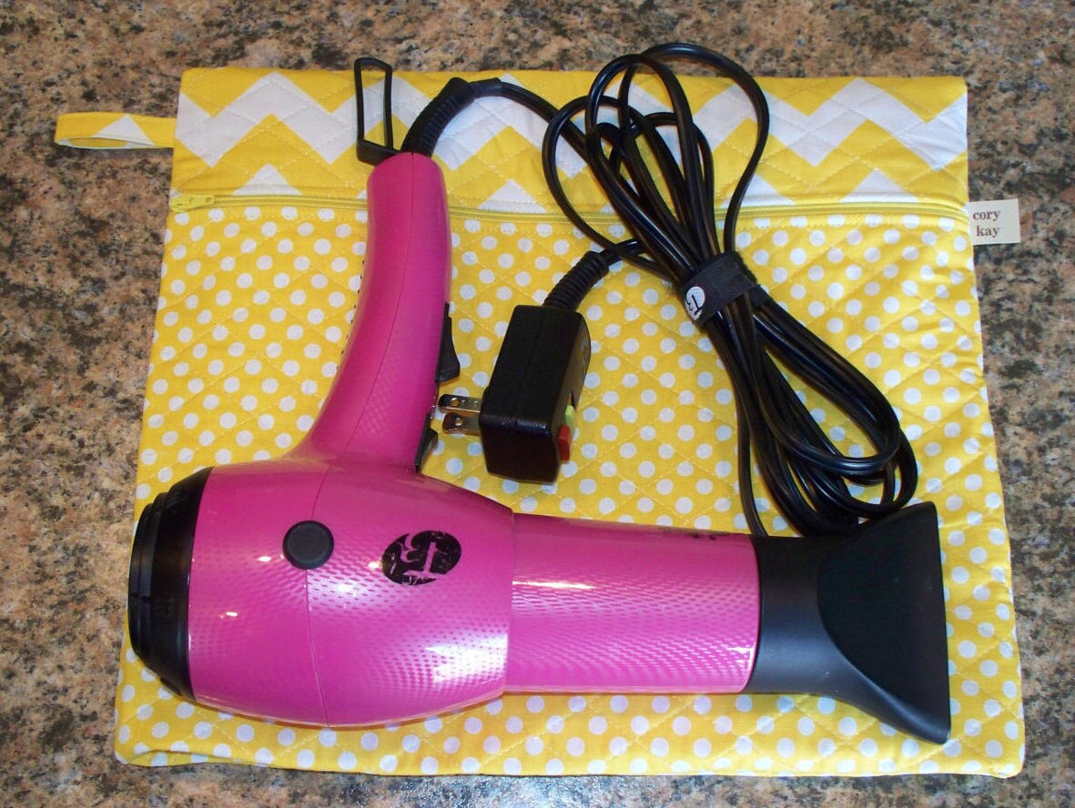 Hair Dryer Travel Bag/Heat Resistant Tote for Hair