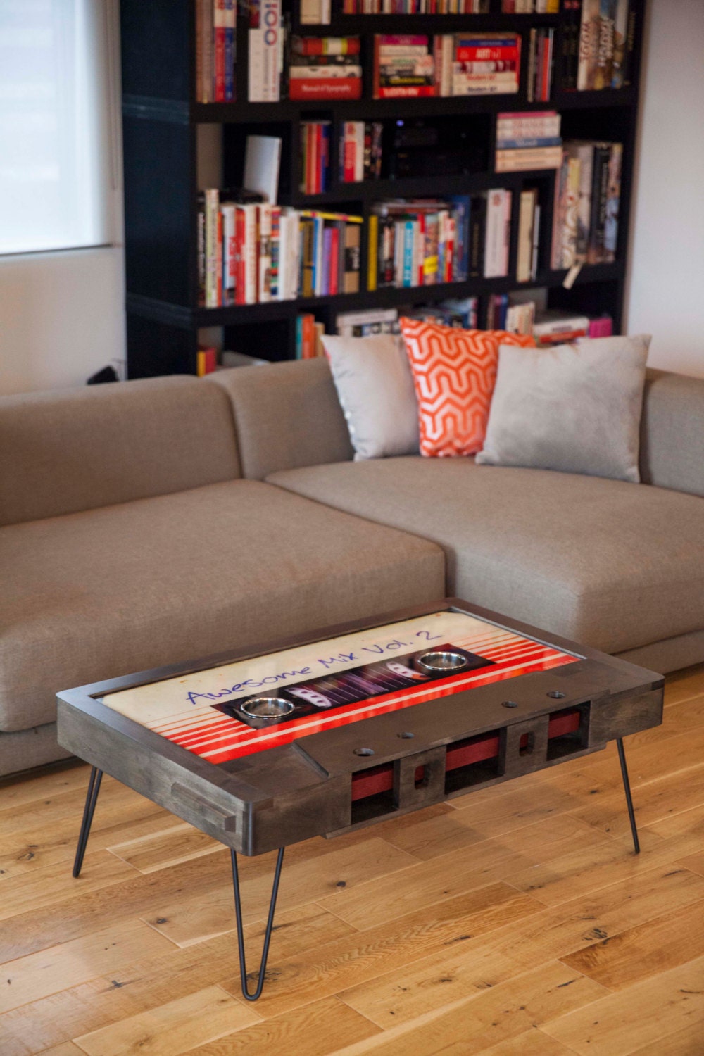 Classic Cassette Tape Coffee Table by 214Graffiti on Etsy