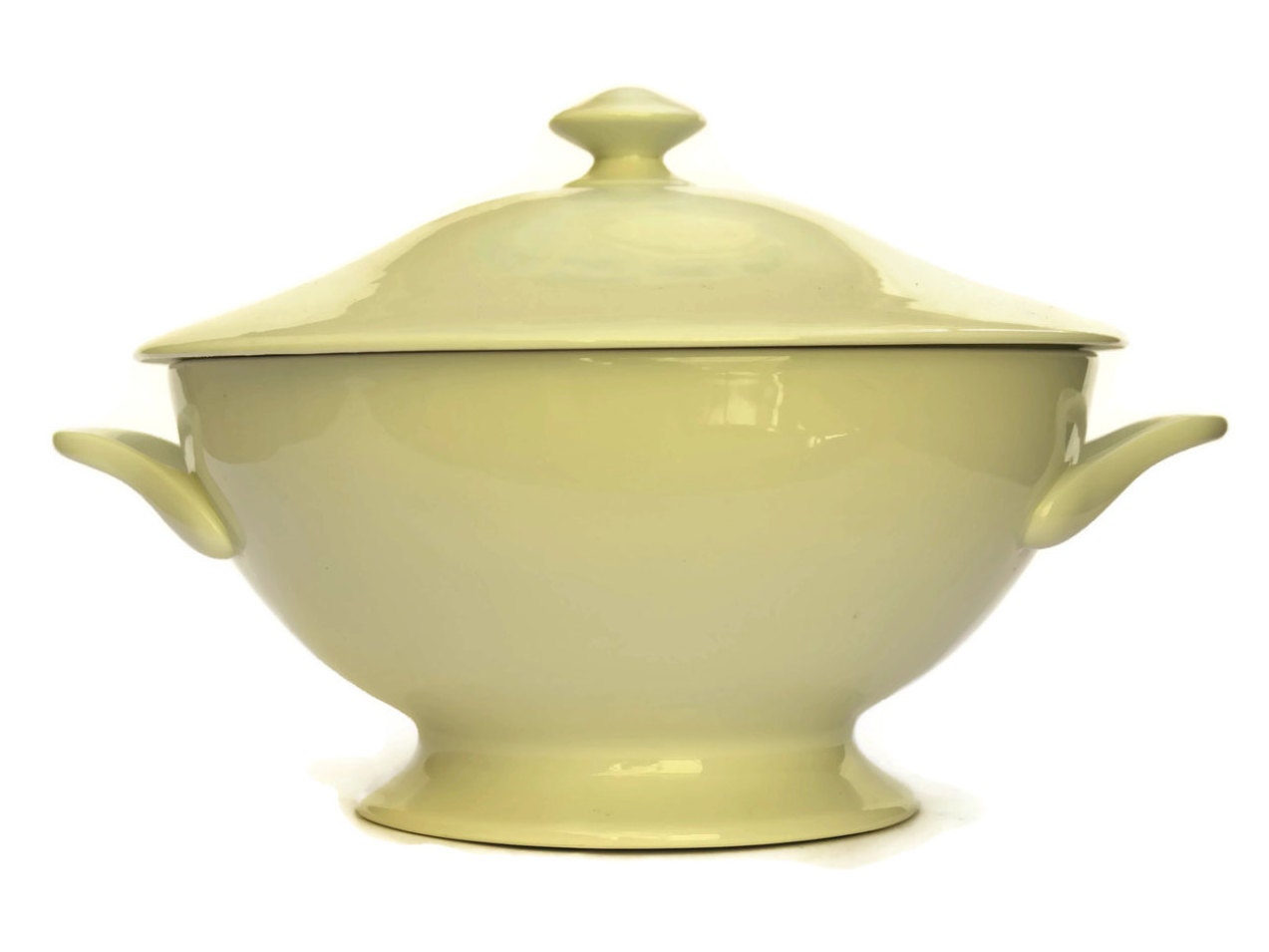 Limoges Porcelain Soup Tureen. Rustic French White Tureen.