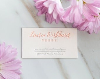 150 custom letterpress business cards