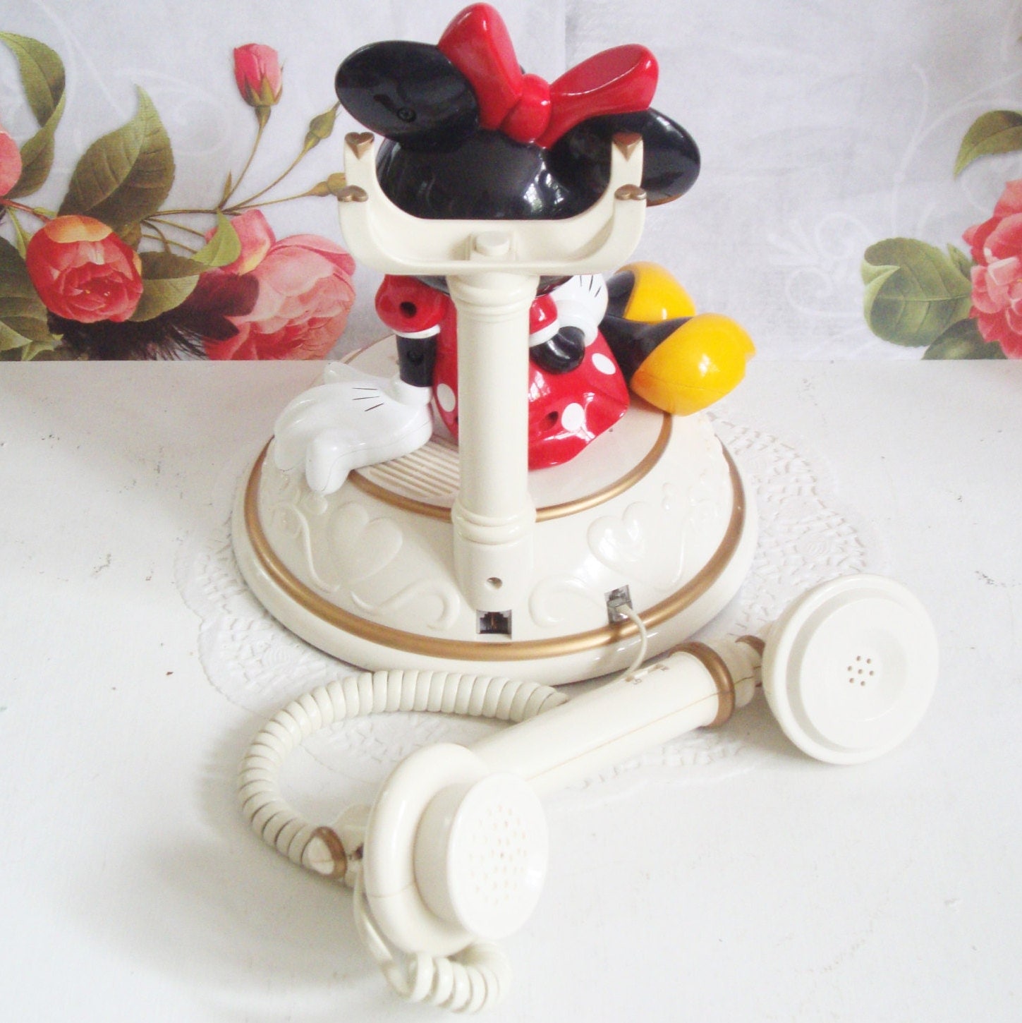 minnie mouse telephone playset