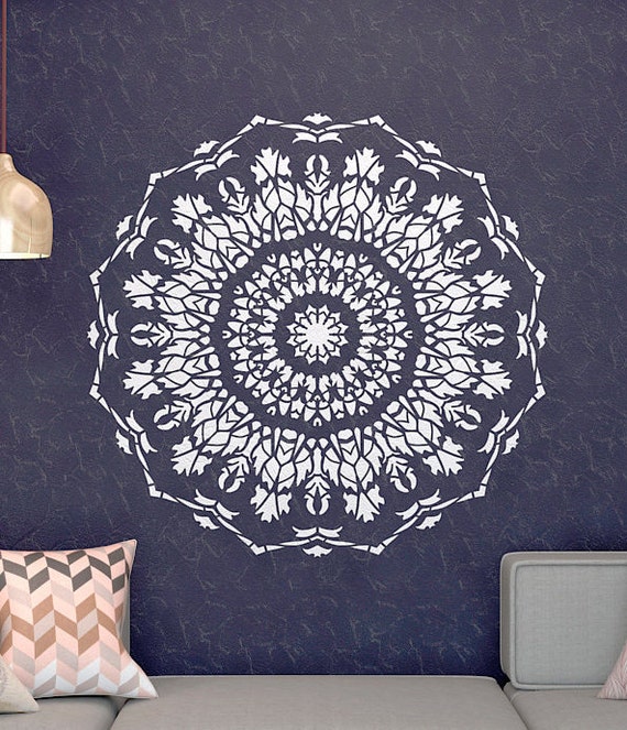 Mandala Wall Stencil Symmetrical Decorative Stencil