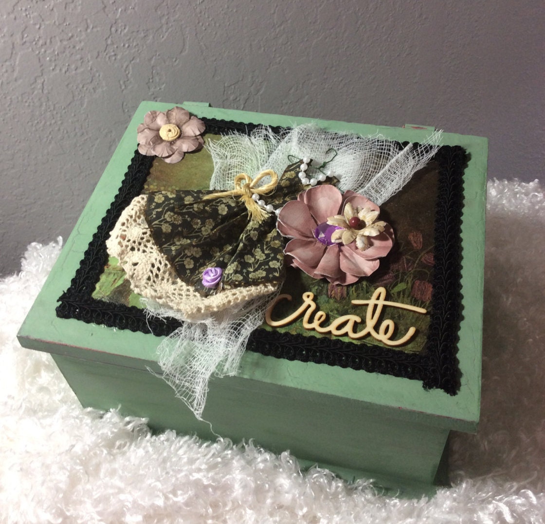 Keepsake Box by SoberCreationsStudio on Etsy