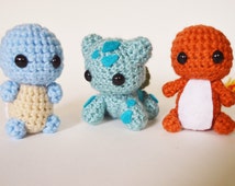 Unique kanto starters related items | Etsy