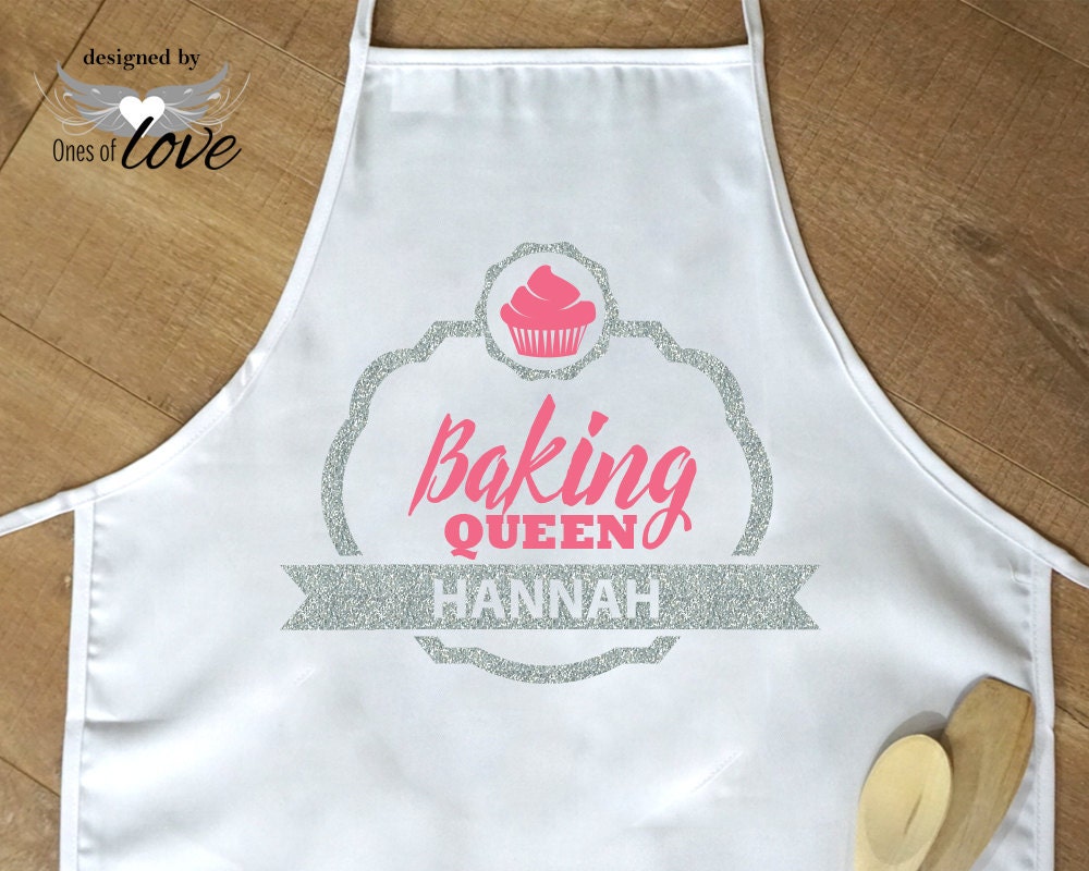 Personalized Apron Baking Queen Baking Princess Bakers 