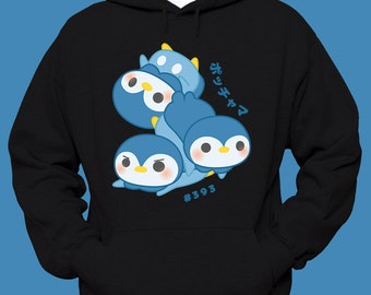 Pokemon Hoodie Piplup - Pokemon Hoodie - Pokemon Sweatshirt - Pokemon Shirt -Piplup Shirt Inksterinc Pokemon Hoodie - Pokemon Gift