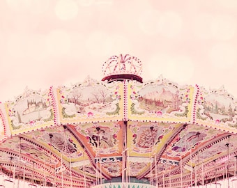 girl nursery decor, carnival photography, pastel wall art, nursery decor, toddler girl room decor, nursery picture, little girl room decor