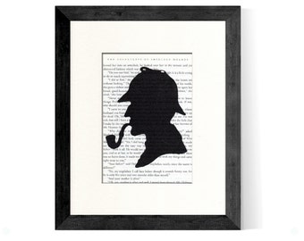 Sherlock silhouette | Etsy