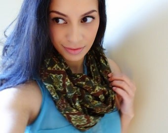 Infinity Scarf, Loop Scarf, Circle Scarf, Infinity Scarves, Cowl Scarf, Infinity Loop, Women Scarf