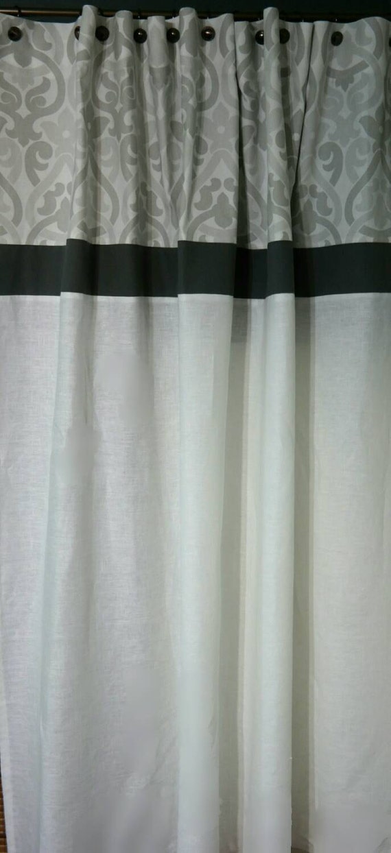 Shower Curtain SALE Designer Shower Curtain by TheHandmadeHamper