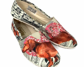Dachshund Shoes !! Women shoes, Dog Lovers, dog breeds.