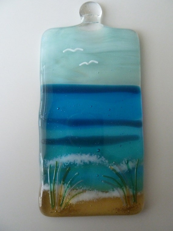 FUSED GLASS SUNCATCHER Dunes