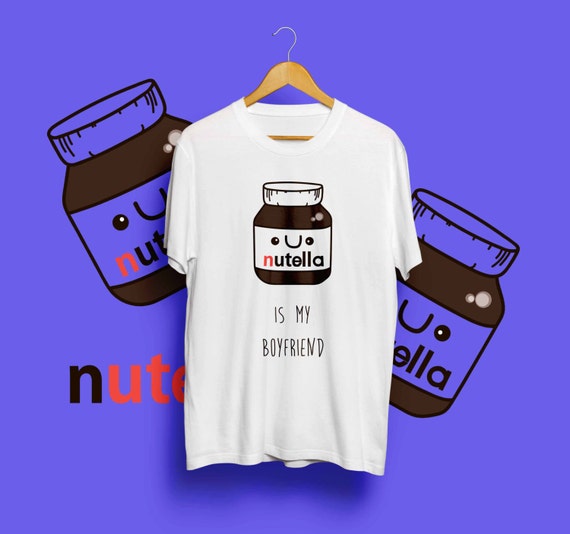 nutella print t shirt