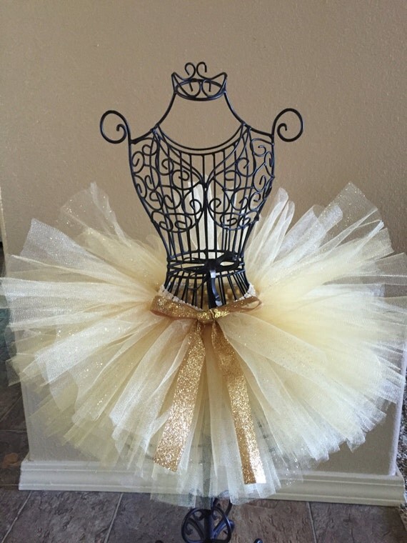 gold tutu outfit